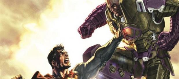 Lex Luthor usará armadura de batalha em "BvS" Lex Luthor usará armadura de batalha em "BvS"