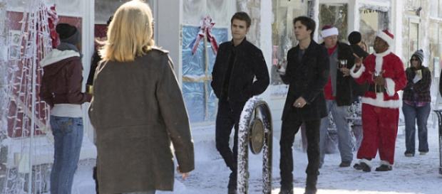 Natal de Damon e Stefan (The CW) Natal de Damon e Stefan (The CW)