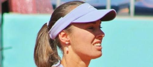 Hingis claimed the mixed-doubles in Melbourne