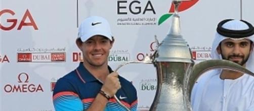 Rory McIlroy won the Dubai Desert Classic 