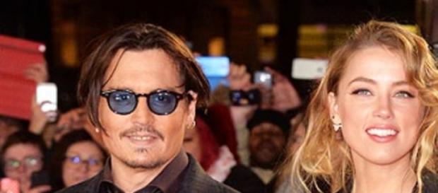 Johnny Depp and Heard together Johnny Depp and Heard together