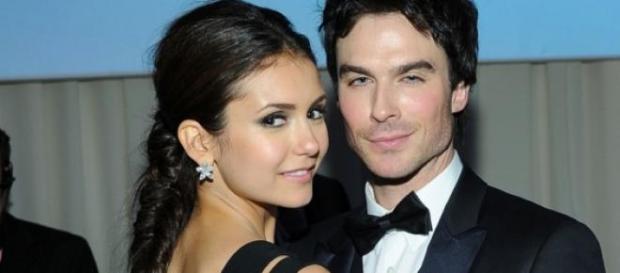 Nina Dobrev e Ian Somerhalder Nina Dobrev e Ian Somerhalder