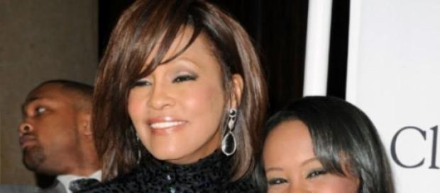 Whitney Houston junto a Bobbi Cristina Whitney Houston junto a Bobbi Cristina