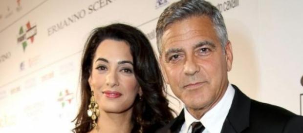 George Clooney y Amal Alamuddin George Clooney y Amal Alamuddin