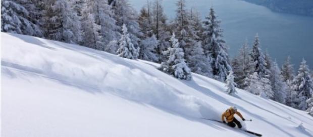 scendere su questa neve è il sogno degli sciatori scendere su questa neve è il sogno degli sciatori
