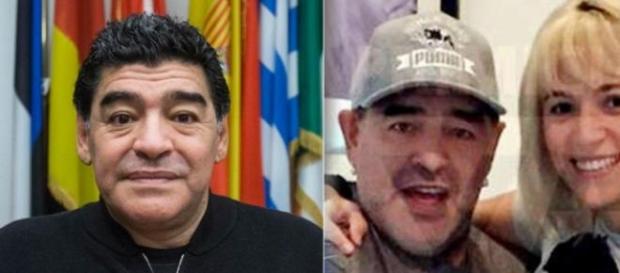 El cambio radical de Diego Maradona El cambio radical de Diego Maradona