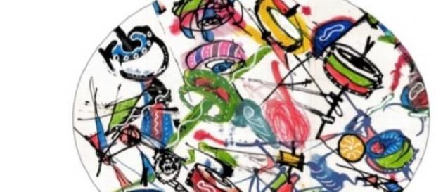 Trentasei segni e colori d'amore: una delle opere Trentasei segni e colori d'amore: una delle opere