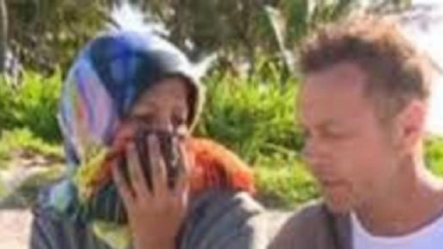 Isola dei Famosi:Rocco e Rachida.