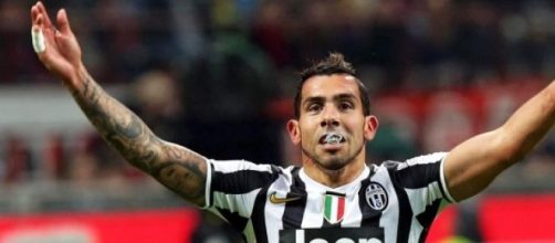 Carlos Tevez, capocannoniere, salterà Cesena-Juve