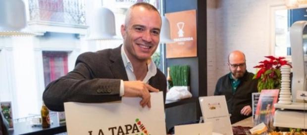 El chef Juan Pozuelo en Tapa Solidaria Madrid El chef Juan Pozuelo en Tapa Solidaria Madrid