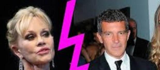 Foto de la pareja y Melanie Griffith Foto de la pareja y Melanie Griffith