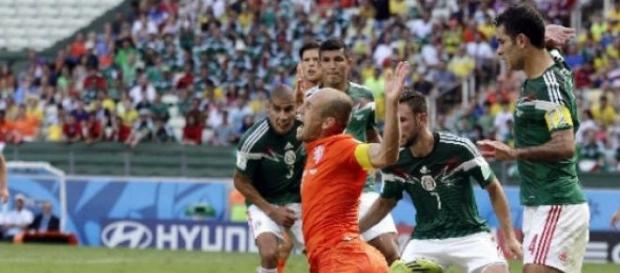 Fue una polémica jugada en Brasil 2014 Fue una polémica jugada en Brasil 2014