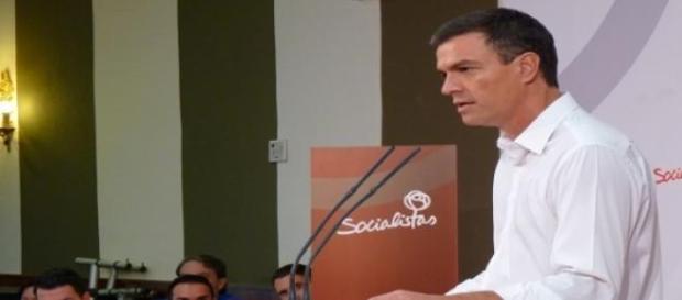 Pedro Sánchez en un mítin en Mérida (Extremadura) Pedro Sánchez en un mítin en Mérida (Extremadura)