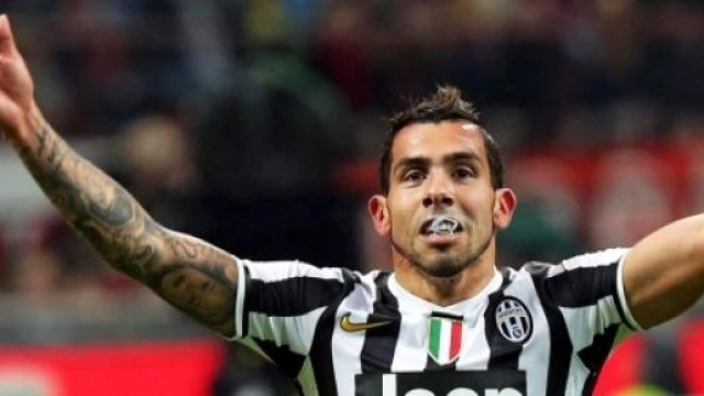 Carlos Tevez, capocannoniere, salter&agrave; Cesena-Juve