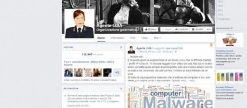 L'account Facebook della Polizia Postale