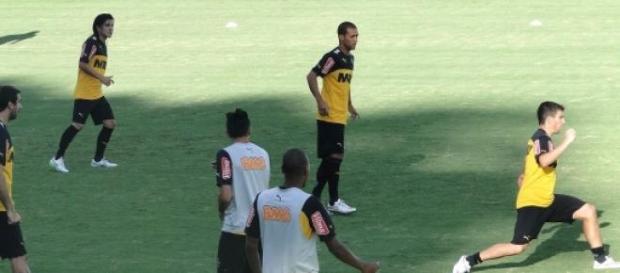Atlético Mineiro treina para jogo contra a Pantera Atlético Mineiro treina para jogo contra a Pantera