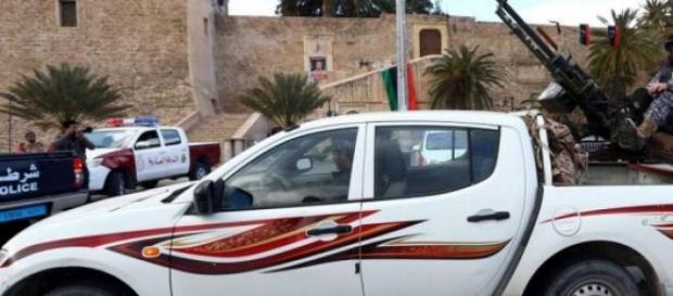 Le immagini dei combattenti islamici a Sirte. Le immagini dei combattenti islamici a Sirte.