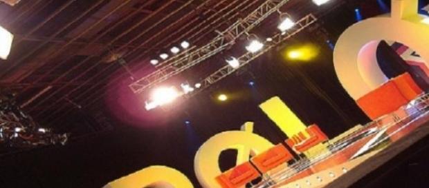 Plató del programa satírico "Polònia" de TV3. Plató del programa satírico "Polònia" de TV3.