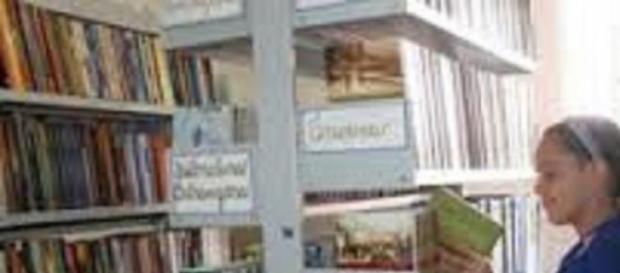Biblioteca: ótimo espaço para a leitura Biblioteca: ótimo espaço para a leitura