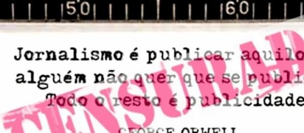 Censura é programa político Censura é programa político