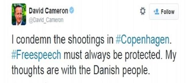 David Cameron's reaction to the shootings David Cameron's reaction to the shootings