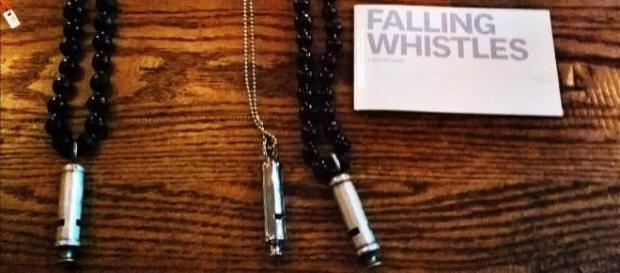 Falling Whistles "5-Boys" & "Gunmetal". Falling Whistles "5-Boys" & "Gunmetal".