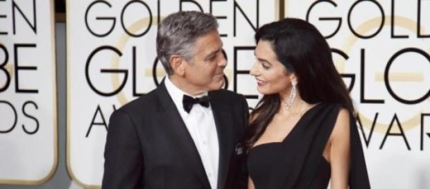 Foto de la pareja en los Globo de Oro Foto de la pareja en los Globo de Oro