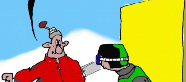 Śnieg jest śliski, zeskok miękki a skoczek twardy Śnieg jest śliski, zeskok miękki a skoczek twardy