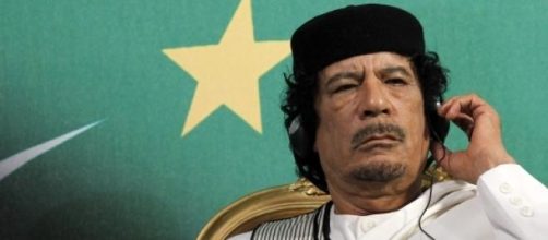 L'ex rais, Muhammar Gheddafi