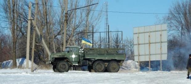 Des tirs ont lieu à Debaltseve. Des tirs ont lieu à Debaltseve.