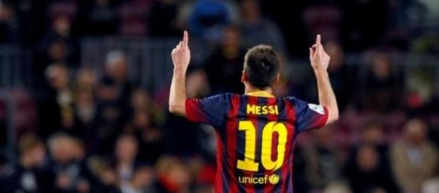 Messi logra un nuevo Hattrick Messi logra un nuevo Hattrick
