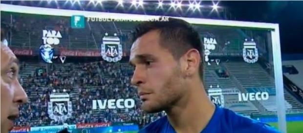 Milton Caraglio marcó dos Goles para Velez Milton Caraglio marcó dos Goles para Velez