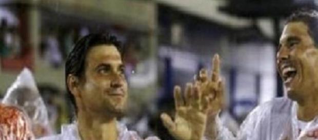 Nadal y Ferrer en los carnavales de Río Nadal y Ferrer en los carnavales de Río