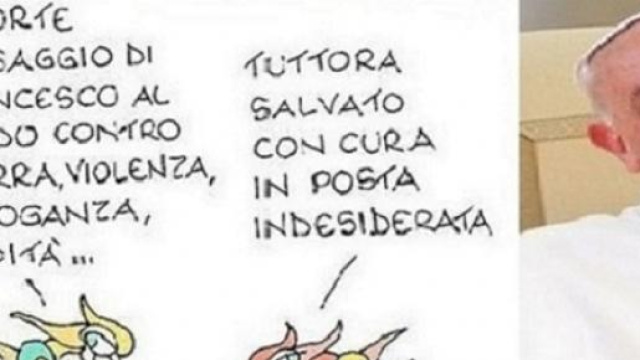 Papa Francesco e l'ironia pacifica
