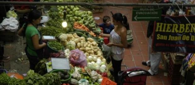 Les marchés sont toujours bien garnis au Mexique. Les marchés sont toujours bien garnis au Mexique.