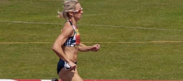 Meadows won the British title over 800m indoors Meadows won the British title over 800m indoors