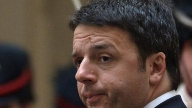 Il presidente del consiglio Matteo Renzi