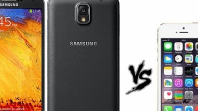 Samsung Galaxy Note 3 vs Apple iPhone 5S