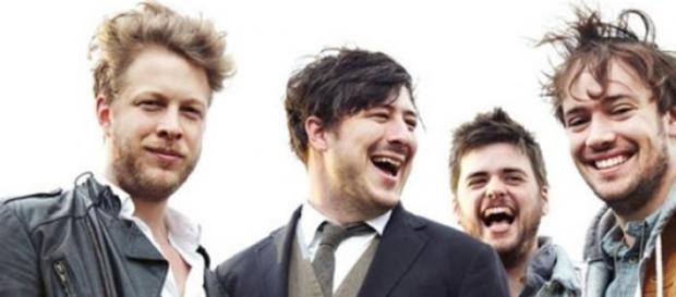 A banda inglesa Mumford & Sons A banda inglesa Mumford & Sons