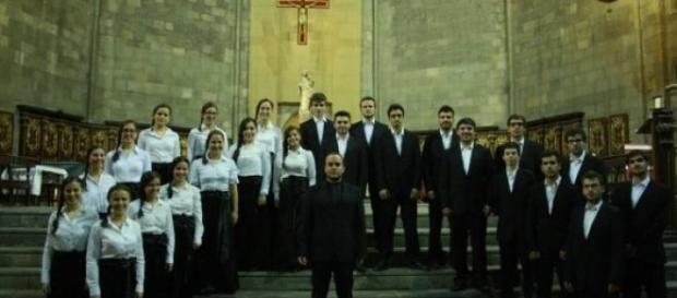 Coro de Câmara na Basílica de Santa Maria del Pi Coro de Câmara na Basílica de Santa Maria del Pi