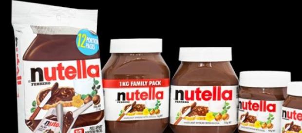 Vari tipi della mitica Nutella Vari tipi della mitica Nutella