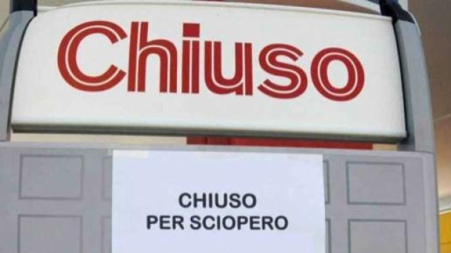 Chiusura per sciopero dei benzianai in autostrada