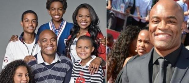 Anderson Silva e família, união incondicional Anderson Silva e família, união incondicional