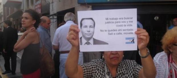 El entierro de Nisman ha provocado protestas El entierro de Nisman ha provocado protestas