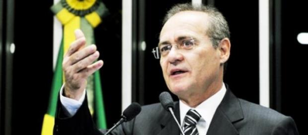 Renan Calheiros foi reeleito presidente do Senado Renan Calheiros foi reeleito presidente do Senado