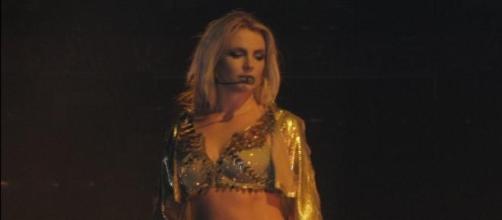 Britney Spears durante una actuación en Toronto
