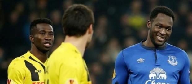 Lukaku scored his first hat-trick for Everton Lukaku scored his first hat-trick for Everton