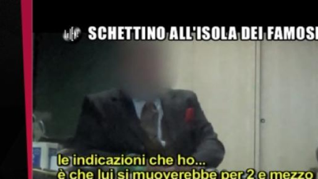Schettino all'Isola: lo scherzo de Le Iene 