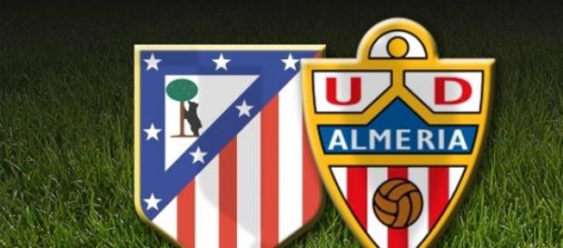 Atletico siegt 3:0 gegen Almeria. Atletico siegt 3:0 gegen Almeria.