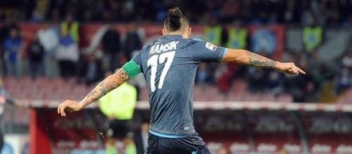 Marek Hamsik centrocampista del Napoli Marek Hamsik centrocampista del Napoli